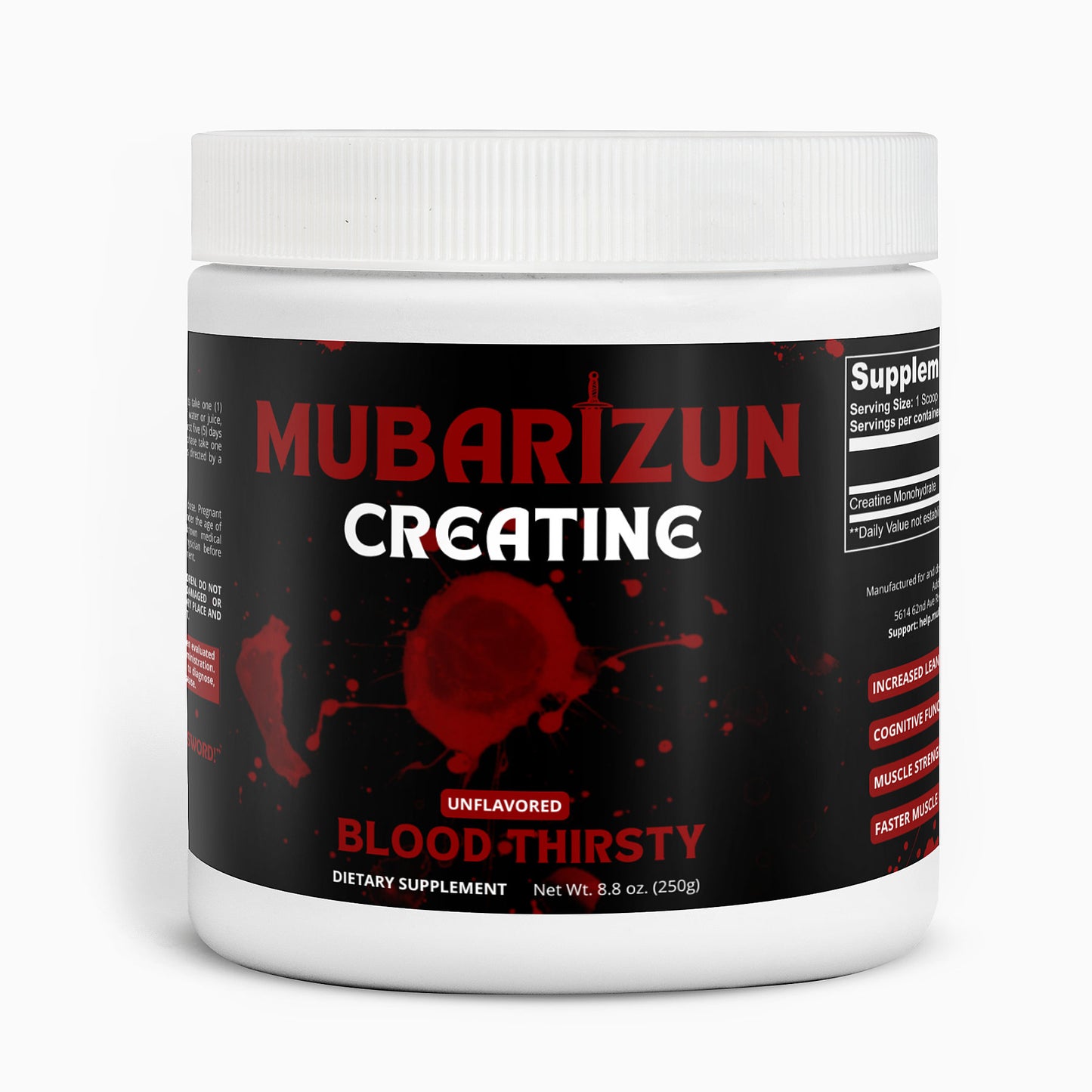 Creatine Monohydrate | BLOOD THIRSTY